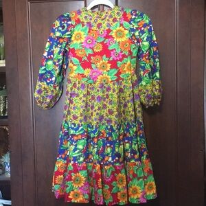Wee Clancy Vintage Girls Dress Fall Theme